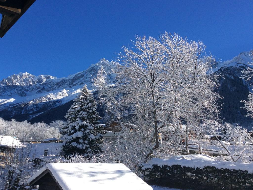 Les Chalets Du Bonheur Les Houches Dış mekan fotoğraf